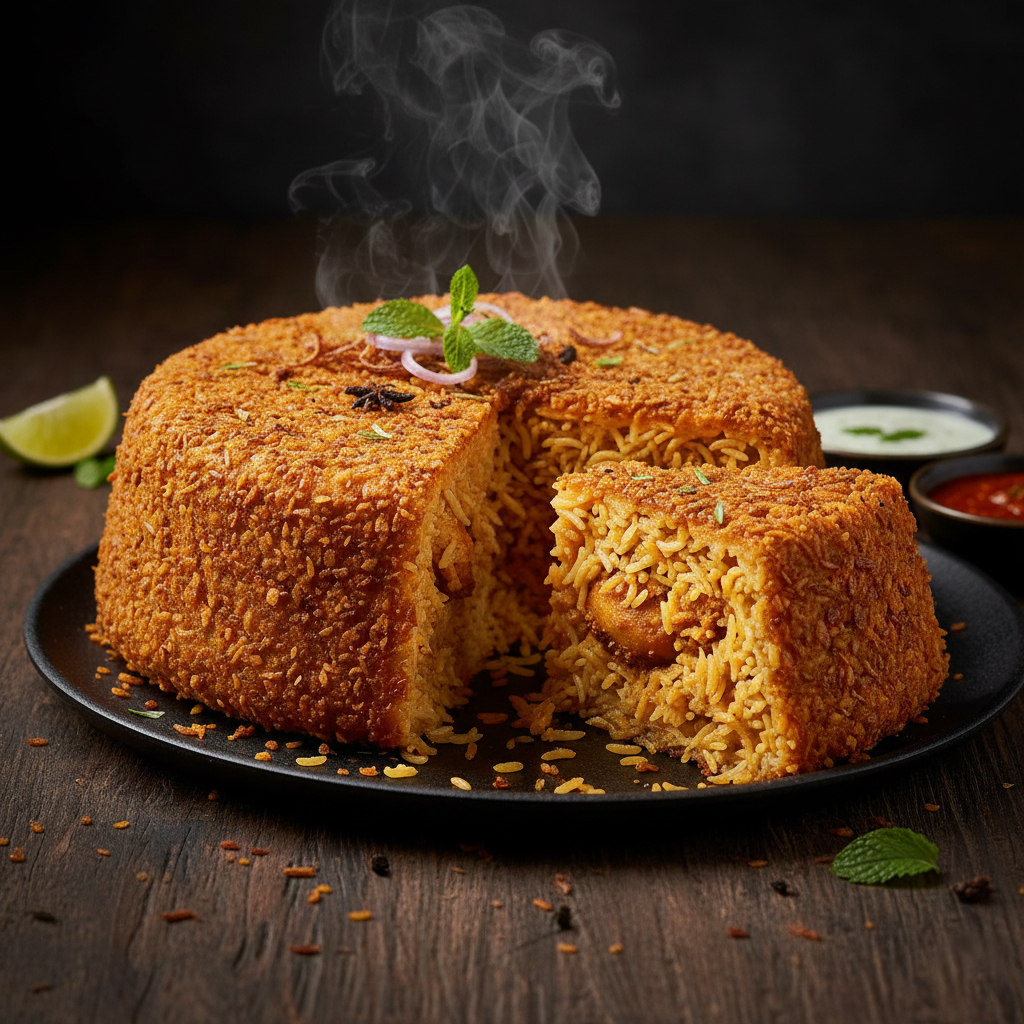 Crispy Fried Biryani